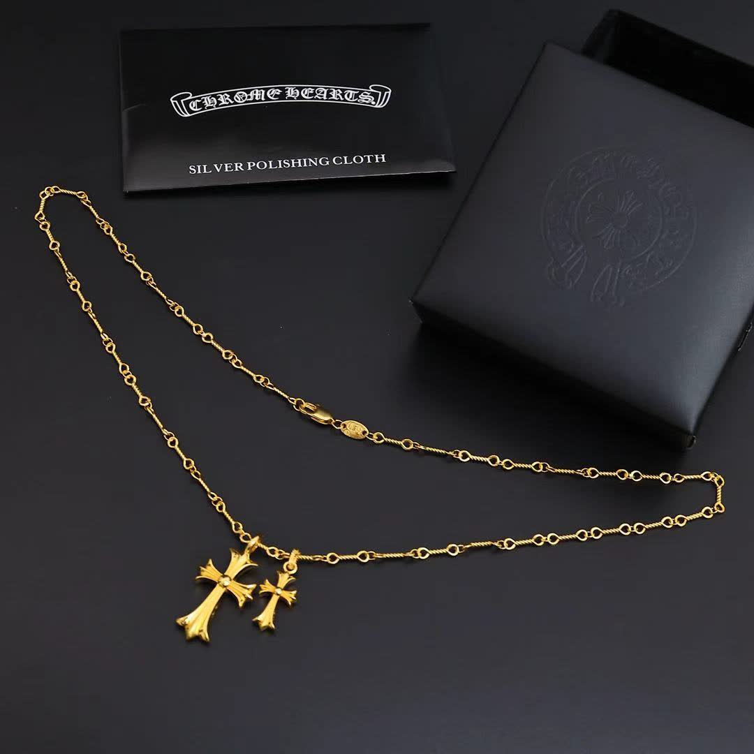 Chrome Hearts Cross Pendant Necklace